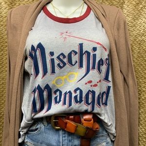 Harry Potter “Mischief Managed” Long Sleeve Tee